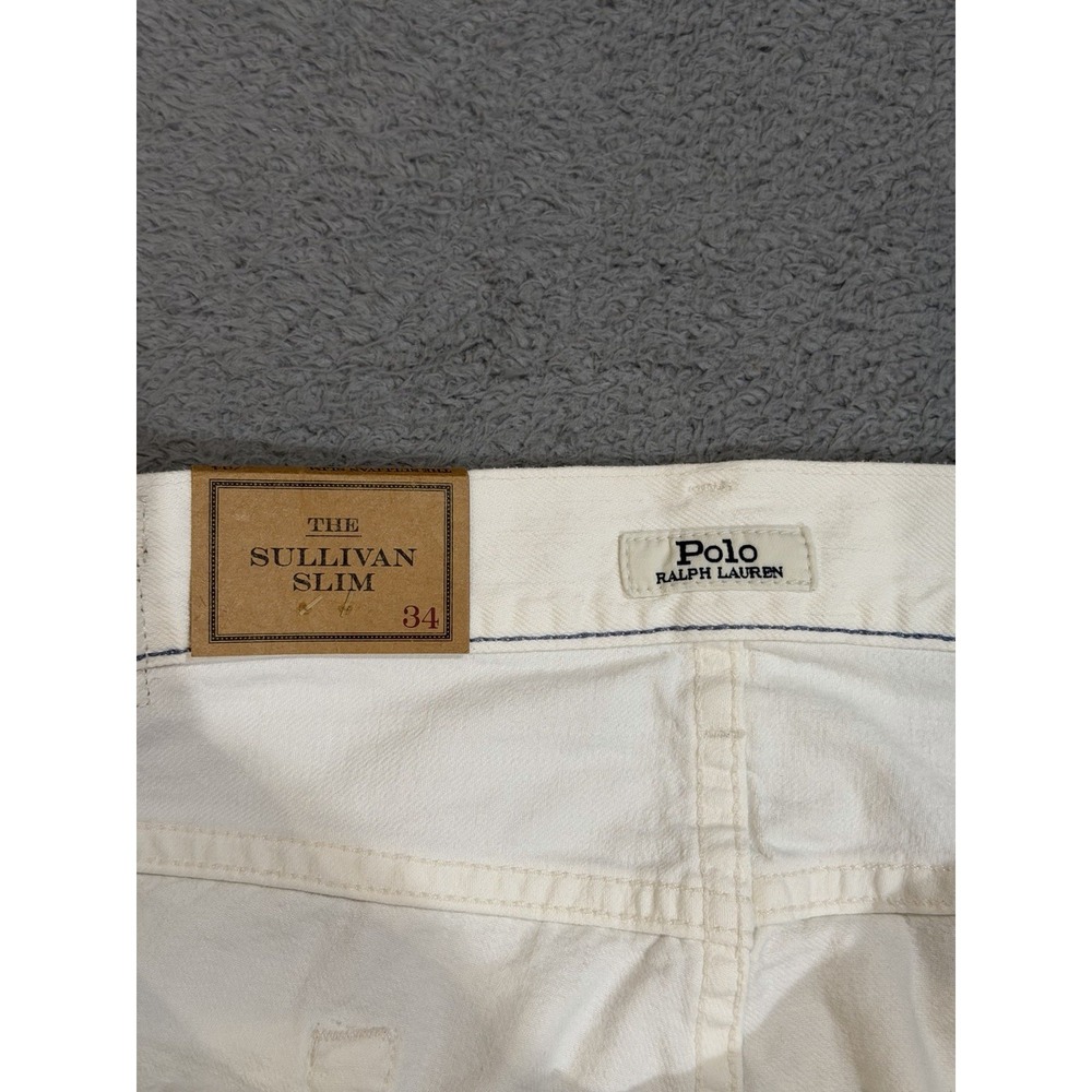 *READ Polo Ralph Lauren 36W 7'' Inseam Sullivan Slim Denim Shorts Williston Wash - Picture 10 of 14